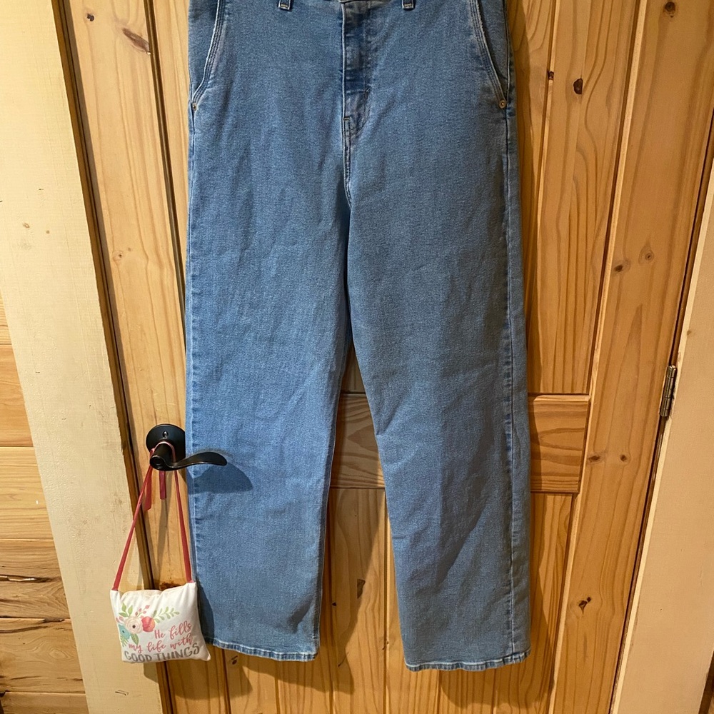 Levi's Light Blue Relaxed women’s High-rise Loose Straight Jeans